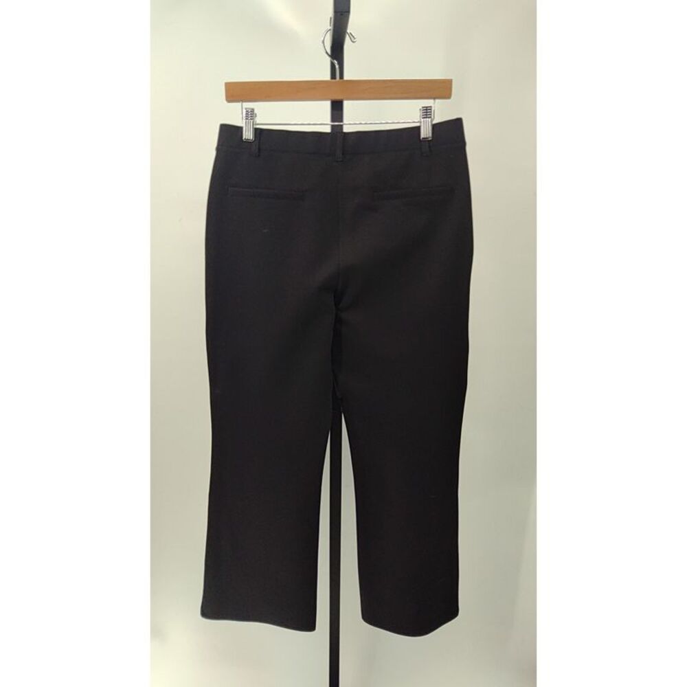 Quince Womens Ultra-Stretch Ponte Bootcut Pants Black L - Picture 3 of 3
